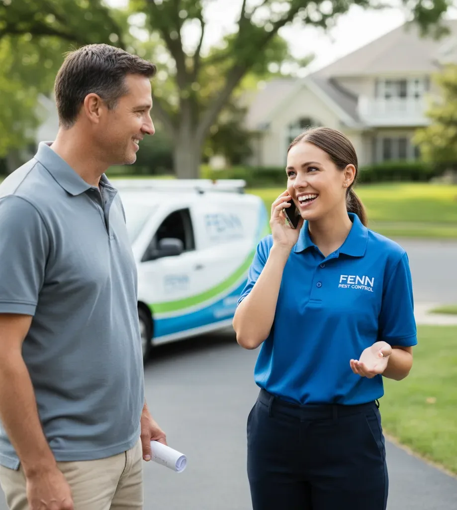Fenn Pest Control customer support in Le Mars
